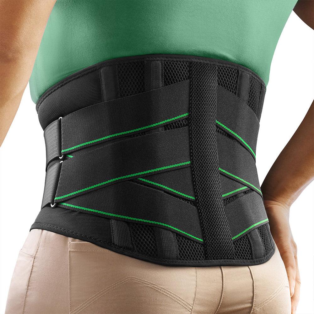 FREETOO Back Brace for Lower Back Pain, Breathable Back Support Belt with Soft Pad for Men/Women for Work, Lightweight Non-Slip Lumbar Support for Sciatica, Herniated Disc - FREETOO